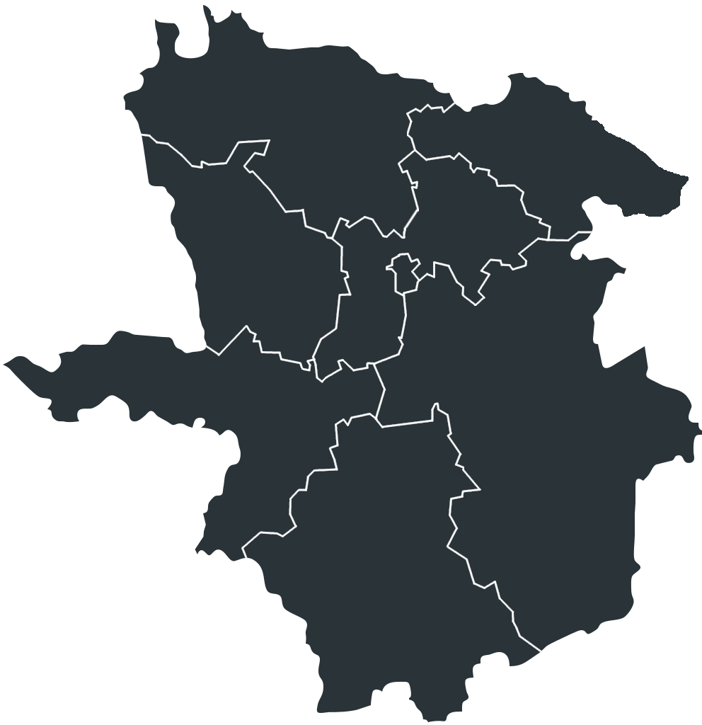 Карта Ляэне-Вирумаа